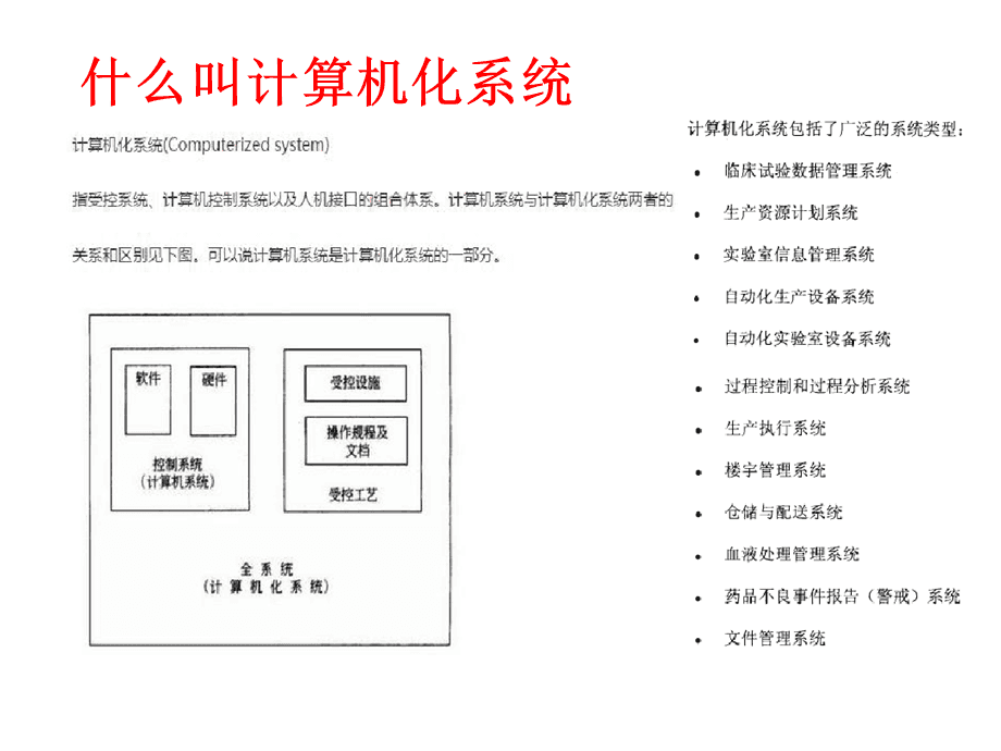 完整的计算机化系统验证 构建合规与可靠的计算系统服务